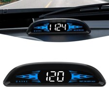 Car HUD Digital GPS Speedometer Head Up Display MPH Overspeed Alarm Universal