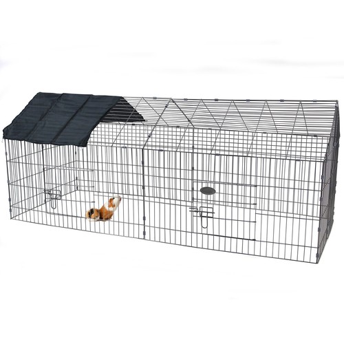 Metal run chicken rabbit - chicken,