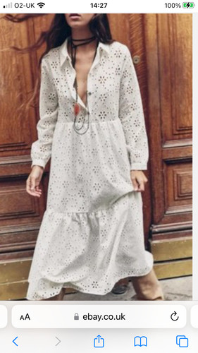 Zara cutwork embroidered - zara,