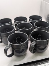 x8 GREY MARLOWE M&S MARKS AND SPENCER MUGS MUG TEA COFFEE EXCELLENT CONDITION