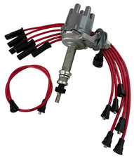 DISTRIBUTOR + WIRES FORD