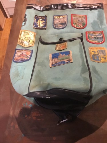 Vintage duffle bag - vintage,