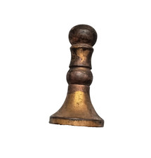 Antique Victorian Brass Desk