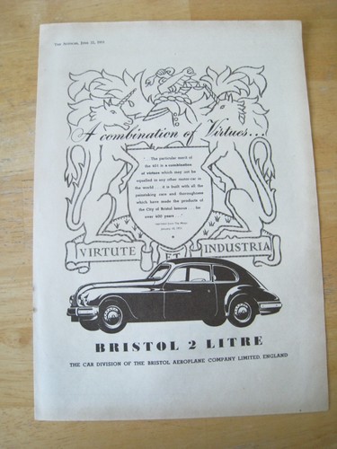 Bristol litre the car - litre,