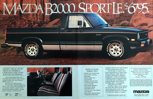 1984 mazda b2000 sport - b2000,
