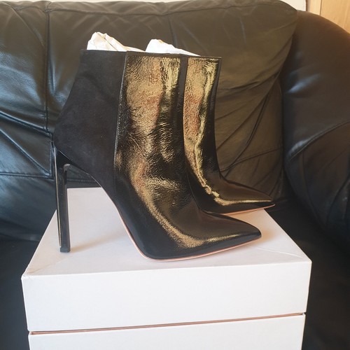 Ralph russo suede and patent - russo,