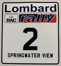 Motorsport Lombard RAC Rally
