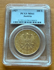 Austria 1927 Gold 100