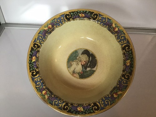 Vintage bone china plates - bone,