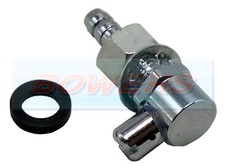 UNIVERSAL CLASSIC CAR MINI CHROME SINGLE WINDSCREEN WASHER JET LUCAS WSB136