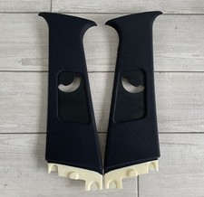 •Genuine• BMW E39 M5/Alpina B10 V8 B-Pillar Trim Panels - Anthracite Black