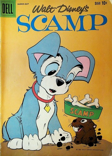 Scamp dell comics 1960 walt - scamp,