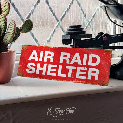 Ww2 air raid shelter metal - air,