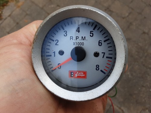 Autometer rev counter tach - autometer,