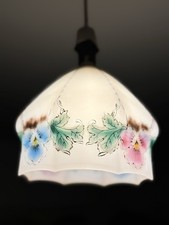 Antique Art Nouveau milk glass