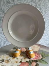 Lustre Pottery - Carlton Ware - Walking Ware PLATE  - Yellow Shoes Earliest Mark