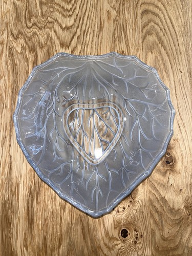 Bagley frosted blue art glass - frosted,