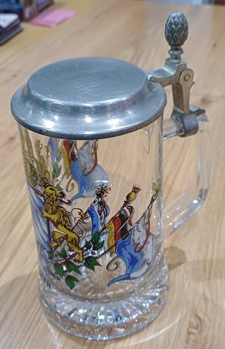 Bayern fiye glass tankard - bayern,
