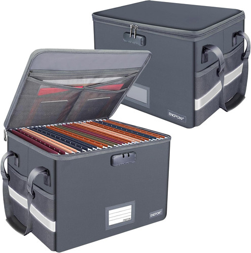 Fireproof file box - with, lock