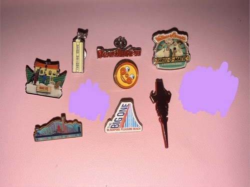 Blackpool pleasure beach pin - blackpool,
