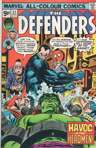 Marvel comics defenders - comics,