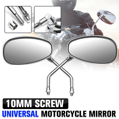 Pair 10mm motorcycle rearview - pair,