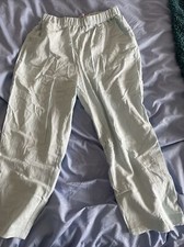 Misslook Mint Capri Pants Size XL (14) Easy Fit Pockets New