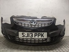 Vauxhall Corsa D Sxi Hatch 5dr 2009-2014 Bumper (front) Black [gar] 