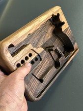 WALTHER P 38 PRESENTATION BOX CASE TURKISH WALNUT WOOD NEW DESING