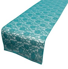 Floral Lace Sheer Table Runner