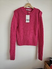 ZARA PINK/Fuchsia  RUSTIC KNIT