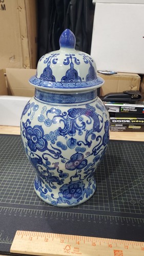 Large vintage blue - 12”,