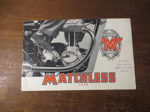 Original 1958 matchless - original,