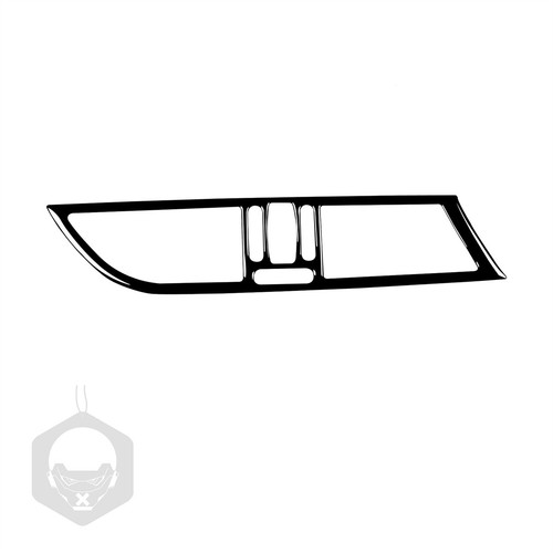 Piano black center console - center,
