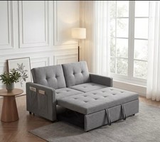 2 Seater Sofa Bed,3-in-1