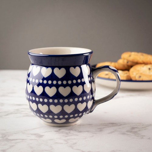 Polish pottery 330ml gents - pottery, mug