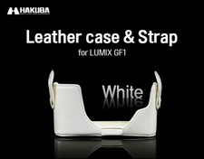 HAKUBA PANASONIC LUMIX GF1 LEATHER CASE CHOOSE COLOR(BLACK/BROWN/RED/WHITE)