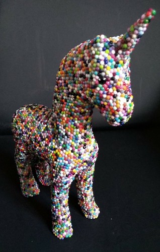 Unicorn jelly gem encrusted - jelly,