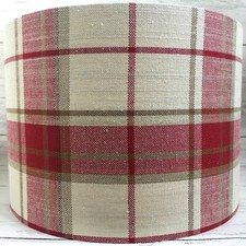 Lampshade Laura Ashley Highland Check Light Shade Table Ceiling Drum HANDMADE