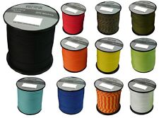 Army Military 200m Paracord Reel 3mm Basha Tent Bivi Camping Guy Rope Para Cord