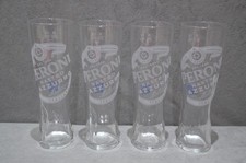4x Peroni Nastro Azzurro Signature One Pint 20oz Beer Glass QR Code NEW CE M24
