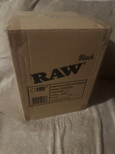 Raw black connoisseur papers - raw,