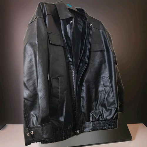 Women black faux leather - black,