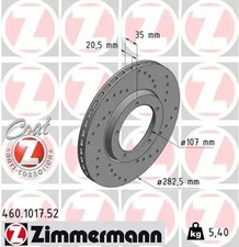 2x Brake disc internally
