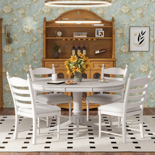 Piece retro extendable round - 5-piece,