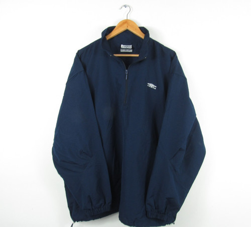 Umbro drill top mens blue - drill,