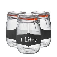 Glass Storage Jars Airtight