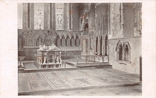 Cobham church chancel an old - church,