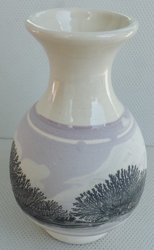 Boscastle pottery vase - boscastle, roger