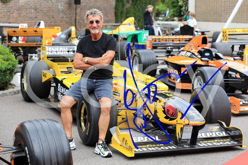 Eddie jordan autograph signed - eddie,